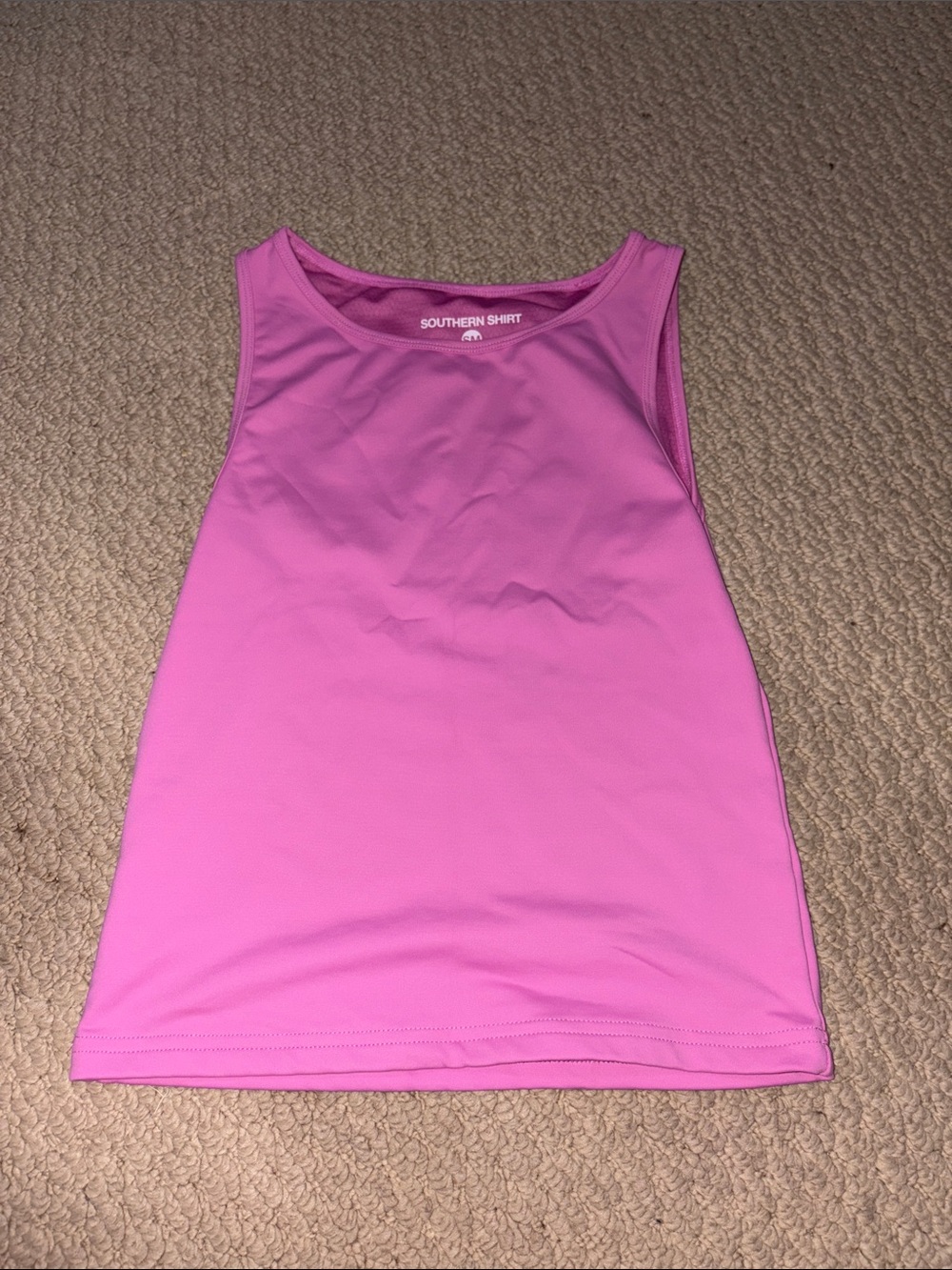 The Southern Shirt Company Pink Athletic Tank Top